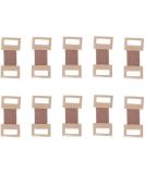 10Pcs Brown Bandage Clips - Elastic Replacement Fasteners for Bandages & First Aid - Buy Online on GoSupps.com
