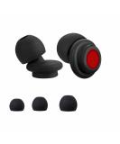 Noise Reduction Earplugs for Sleeping & Work | Ergonomic Noise Cancelling Hearing Protection | Extra L M S Size Eartips - Buy Online on GoSupps.com