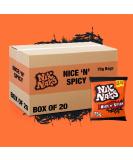 Nik Naks Nice 'N' Spicy Crisps Case of 20x75g - Buy Online on GoSupps.com