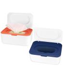 Buy 2-Piece Wet Wipes Box Set - Premium Damp Toilet Paper Dispenser with Lid for Home | International Shipping Available - Buy Online on GoSupps.com