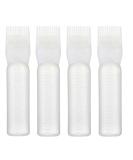 EZPRO USA 7oz Hair Comb Applicator for Squeeze Bottles - Pack of 4 | BPA Free, Refillable, Pressurized Plastic Comb | 200ml Clear Hair Treatment - Buy Online on GoSupps.com