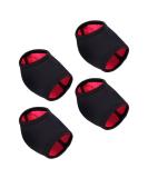 FOMIYES Cleats Football - Neoprene Heel Guard Protectors for Plantar & Cracked Heels (2 Pairs) | Free International Shipping - Buy Online on GoSupps.com