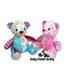 Funky Friends Factory Melody Memory Bear Sewing Pattern - Buy Online on GoSupps.com
