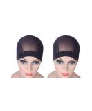 Wig Caps Mesh Cap 2 Pcs/Lot for Making Wig | Stretchable Hairnets with Wide Elastic Band | Black Mesh Cap M - Medium (2 Count) - Buy Online on GoSupps.com