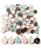 NSBELL 104PCS Double Sided Alphabet Letter Charms for Jewelry Making - Ideal for Bracelets and Necklaces - Buy Online on GoSupps.com