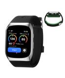 YHE BP Doctor Med Smartwatch - Blood Pressure & Heart Rate Monitor with Dual Cuff 24/7 Stress & Sleep Tracking for Android & iOS - Silver - Buy Online on GoSupps.com