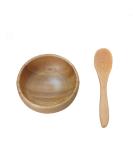 Eco Bamboo Mixing Bowl | Small Facial Skin Care DIY Tool Set | Perfect for Homemade Cosmetics - Buy Online on GoSupps.com