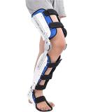 Adjustable Hip Joint Fixation Bracket | Knee Orthosis Support & Stabilizer | Calf Ankle Foot Brace for Arthritis & Joint Pain Relief - Buy Online on GoSupps.com