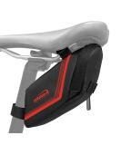 Ibera 1L Saddle Bag - Water-Resistant Bike Bag in Multiple Colors - Fits All Bike Seats - Taillight Compatible - Buy Online on GoSupps.com