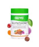 O Ziva Plant Based Glutathione Builder | Antioxidant Support & Skin Glow | Anti-Ageing Glutathione Tablets with Grapeseed Vitamins C & E Selenium | 60 Vegetarian Capsules - Buy Online on GoSupps.com