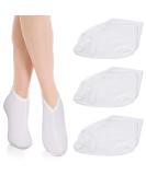 Sibba 3 Pairs Moisturizing Socks Overnight Spa Socks Lotion Moisturizing Socks Spa Overnight Absorbing for Dry Cracked Feet - Buy Online on GoSupps.com