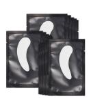 Lunamoon Eye Pads for Eyelash Extensions - 50 Pairs | Best Gel Patch for Lash Lifting & Extensions - Willow Leaves Black - Buy Online on GoSupps.com