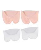 Buy 2 Pairs Silicone Gel Pointe Ballet Toe Caps & Pads Protector - Breathable for Girls & Women | International Shipping - Buy Online on GoSupps.com