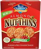 Blue Diamond NUT-THINS Sriracha Almond & Rice Crackers - 4.25 oz Box - Buy Online on GoSupps.com