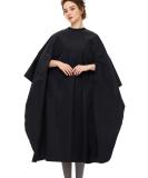 Izzycka Professional Barber Cape with Armholes - Waterproof & Large 64x56 Salon Cape for Hair Stylist - Hands-Free Design for Hair Color, Dye, and Haircuts - Black - Buy Online on GoSupps.com