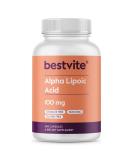 BESTVITE Alpha Lipoic Acid 100mg - 240 Gluten-Free Capsules | Non-GMO No Stearates & Flow Agents - Shop Now for International Shipping - Buy Online on GoSupps.com