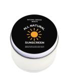 Beef Tallow & Zinc Sunblock | SPF 35 Tallow Sunscreen | Reef Safe & Water Resistant | Organic 100% Grass Fed Tallow Moisturizer (2oz - Buy Online on GoSupps.com