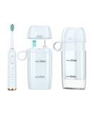 Hkrhsy Sonic Electric Toothbrush for Adults - 41000 VPM, 4 Modes, Automatic Cleaning & Air Drying, Portable Travel Case, 3 Replacement Heads, Smart Timer - 90 Days Use - Buy Online on GoSupps.com
