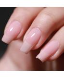 FZANEST 15ml Jelly Sheer Clear Natural Nude Pink Gel Nail Polish - Soak Off LED UV Varnish #330 for Nail Art Manicure - Buy Online on GoSupps.com