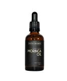 Alucia Organics Certified Organic Moringa Oil 50ml - Pure Cold-Pressed Vegan Oil for Skin Face Body & Hair - Natural Massage Oil - Buy Online on GoSupps.com