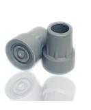 Crutch Tips Replacement 7/8 Inch Gray - 2 Pack for Medical Drive Canes - Buy Online on GoSupps.com