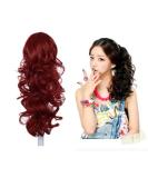 Buy Prettyland DH254 45cm Clip Wavy Ponytail Braid Hair Extension - R02 Red | International Shipping Available - Buy Online on GoSupps.com