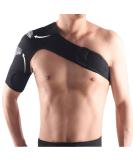 Buy Adjustable Elastic Shoulder Support Brace for Men & Women | Breathable Neoprene Compression Sleeves | Posture Corrector Strap for Optimal Back Support - Buy Online on GoSupps.com