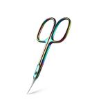 BEZOX Curved Cuticle Scissors - Precision Stainless Steel Nail Trimmer for Cuticle Care | Professional Rainbow Scissors for Women - International Shipping Available - Buy Online on GoSupps.com