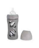 Buy Twistshake Glass Baby Bottle 260ml - Anti-Colic Teat BPA Free 2 Months+ Pastel Grey - International Shipping Available - Buy Online on GoSupps.com