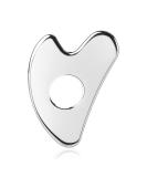 BTYMS Stainless Steel Gua Sha Facial Tool - Heart-Shaped Metal Skin Care Massager for Sculpting & Scraping - Buy Online on GoSupps.com