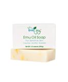 Emu Oil Soap for Sensitive Skin - Gentle Cleanser for Eczema, Psoriasis, Dermatitis & More - Buy Online on GoSupps.com