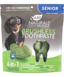 Gray Muzzle Brushless Toothpaste, Senior Dog Dental Chews for Small to Medium Breeds, Vet Recommended for Plaque, Bacteria & Tartar Control, 1 Pack Small & Medium Breeds - Buy Online on GoSupps.com