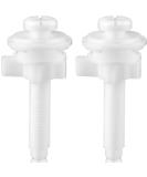Plastic Toilet Seat Hinge Bolt Screws Replacement Kit - White (2 Pieces) - Buy Online on GoSupps.com