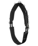 Equinate Conway Lunging Girth with Memory Foam for Thoroughbreds - 17 Side Reins & 2 Snap Hooks - Adjustable Waist Circumference | International Shipping Available - Buy Online on GoSupps.com