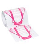 Nailfun Nail Stencils - 125 Self-Adhesive Butterfly Pink Nail Art Stencils for Gel & Acrylic - Extra Wide - Buy Online on GoSupps.com