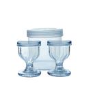 ChillEyes Transparent Eye Wash Cups - Effective Eye Cleansing - Eye Shaped Rim - 2 Pcs - Buy Online on GoSupps.com