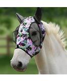 Shop Harrison Howard Stretchable UV Protection Fly Mask - Breathable Full Visibility Ventilating Ear Covers - Blossom Vibe (Large) - International Shipping Available - Buy Online on GoSupps.com