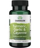 Swanson Full Spectrum Turmeric Garlic & Cayenne Capsules - 60 Count - Buy Online on GoSupps.com