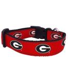 NCAA Georgia Bulldogs Dog Collar (Team Color, Medium) - Buy Online on GoSupps.com