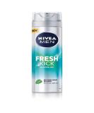 Nivea Men Fresh Kick Razor Gel 200 ml - Refreshing Shaving Gel with Mint & Cactus Water for Men - Buy Online on GoSupps.com