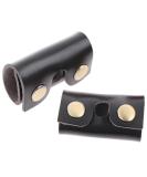 Ipetboom Leather Razor Head Case for Men - Shaving Accessories Storage Bag (8.5x4.5cm) - Safe & Stylish for Household Use - Buy Online on GoSupps.com