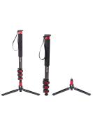 Avella A324D Aluminum 67 Inch Camera Monopod - Professional Telescopic Video Monopod with Tripod Base for DSLR Cameras - Buy Online on GoSupps.com