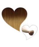 Buy Global Extend 45cm Ombr Human Hair Weft #06/15 - 110g Hazelnut Brown & Chai Blonde | International Shipping Available - Buy Online on GoSupps.com