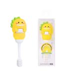 Toddler Toothbrush with Tongue Cleaner - Dinosaur-Shaped Baby Toothbrush for Kids 1+ Extra Soft Bristles & Ergonomic Grip BPA-Free Cruelty-Free - 1 Count Yellow - Buy Online on GoSupps.com