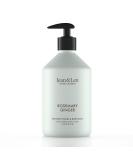 Jean & Len Heavenly Hand- & Body Balm Rosemary & Ginger for a fragrant care experience with organic argan oil and shea butter high-quality bottle without parabens & silicones 500 ml - Buy Online on GoSupps.com
