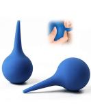 Premium 60ml Ear Cleaner Set - Silicone Earwax Remover for Babies Children & Adults - 2 Piece Blue Kit - International Shipping Available - Buy Online on GoSupps.com