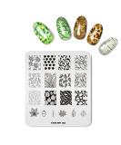 KADS Nail Art Stamping Plate - Plant Leaf Shape Pattern for Stunning Nail Designs | International Shipping Available - Buy Online on GoSupps.com