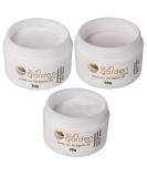 Sun Garden Acrylic Powder Set - Clear Pink & White 30g | Premium Nail Modelling Supplies for Perfect Manicures - Buy Online on GoSupps.com