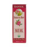 Badger Company Damascus Rose Face Oil for Dry & Delicate Skin - 1 fl oz - Buy Online on GoSupps.com