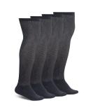 4 Pairs Athlemo Bamboo Diabetic Socks for Women | Over-The-Knee | Seamless Toe | Cushioned Sole | Anti-Odor | Moisture Wicking | Black 9-11 - Buy Online on GoSupps.com